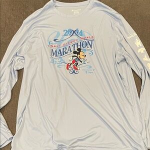 Disney World Marathon 2014 - Long Sleeve tee
Sky blue
Dri-fit